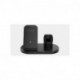 WE Dock de charge induction Apple 3-en-1 pour iPhone / AirPods / Apple Watch - 18W max - noir