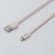 Câble USB/Lightning en silicone - 1m - rose