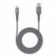 Câble USB/Lightning mâle/mâle avec cordon en nylon + kevlar 400D - 2m