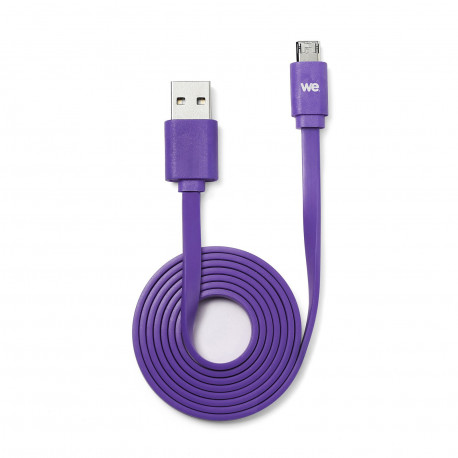 Câble USB Micro USB plat 1m - connecteurs reversibles