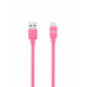 Câble USB-C USB plat USB 3.1 gen 2 - 1m - Rose