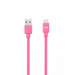 Câble USB-C USB plat USB 3.1 gen 2 - 1m - Rose