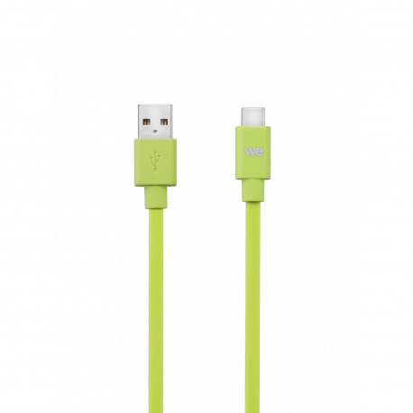 Câble USB-C USB plat USB 3.1 gen 2 - 1m - Vert