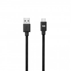 Câble USB-C USB plat USB 3.1 gen 2 - 1m - Noir