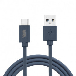 Câble USB/USB-C en silicone - USB 3.2 gen 1 - 1m - bleu nuit