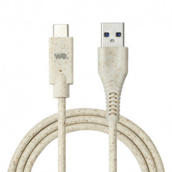 Câble USB-C/USB A écoconçu avec 35% de matières recyclées - 1m