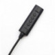 Casque micro WE filaire, connecteur jack 3.5mm + adaptateur USB