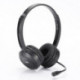 Casque micro WE connexion bluetooth ou câble jack 3.5mm - Micro pivotant noir