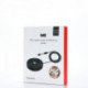 Microphone USB - design compact en métal - bouton muet intégré - LED indicatif - plug&play