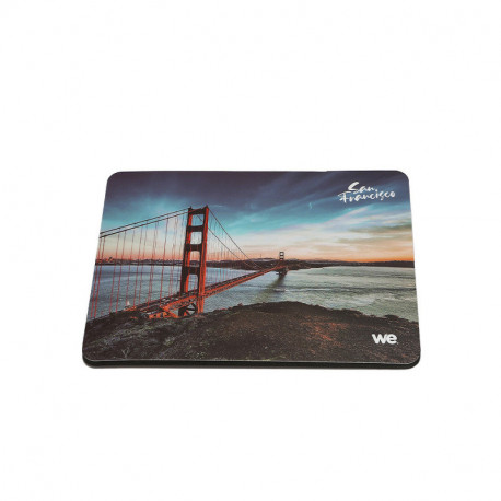 Tapis de souris WE - 220x160x3mm motif san francisco