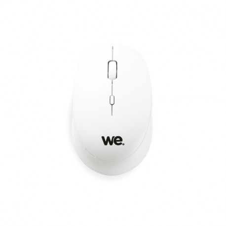 Souris sans fil optique WE - Nano Dongle USB - connexion 2.4 GHz - 800/1200/1600 DPI - Blanche