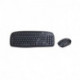 Bundle Clavier + Souris Sans Fil WE - 1600 DPI - 8 touches multimédias - 2.4 GHz - Plug & Play - Portée 8 m - Fonction sommeil