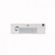 Clavier sans fil Bluetooth - MacOS - Batterie rechargeable intégrée - aspect Alu - Blanc argenté