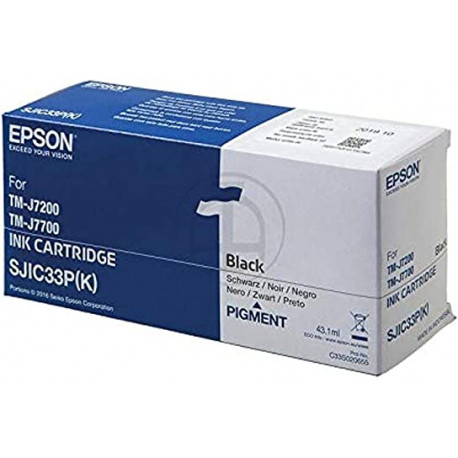 EPSON Cartouche Noir SJIC33P 43.1 ml