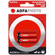 AGFA Pack de 4 piles AAA rechargeables