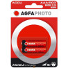 AGFA Pack de 4 piles AAA rechargeables
