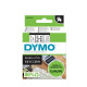 DYMO Ruban D1 S0720780 (7m) 6mm Noir Blanc