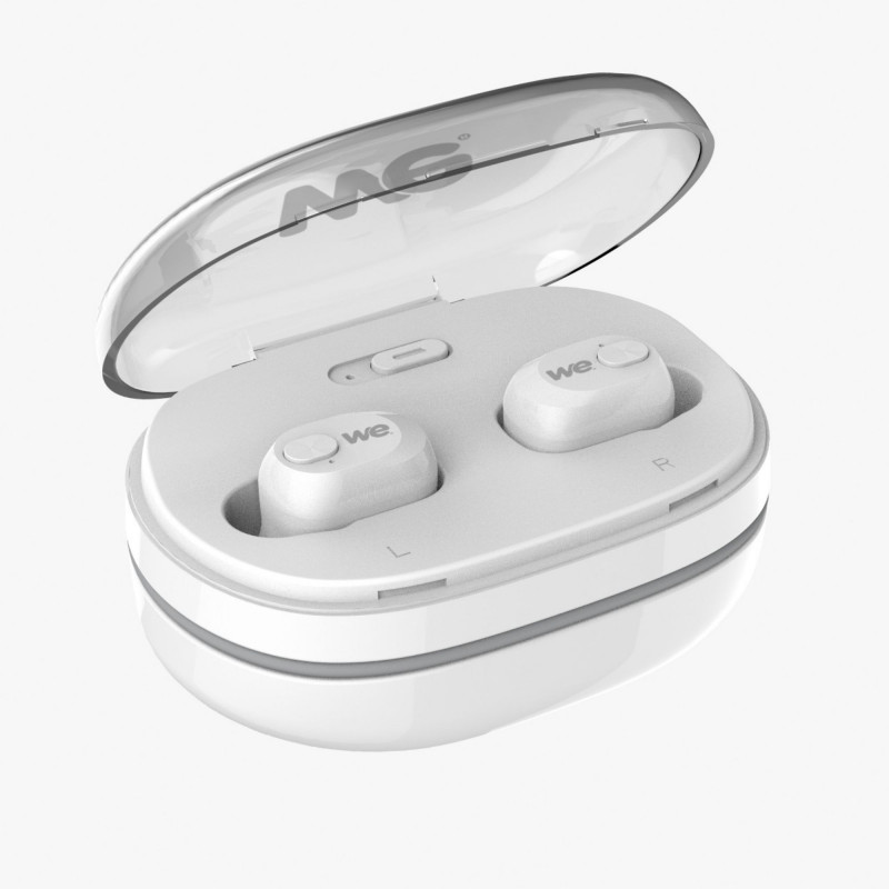 Avizar Ecouteurs Sans Fil Bluetooth Oreillettes Intra-auriculaires Dock de  charge Blanc - Kit piéton et Casque - LDLC