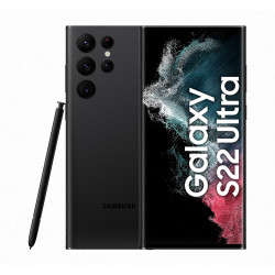 SAMSUNG Galaxy S22 ULTRA - 5G - Noir - 12Go - 512Go - Android 12 - Dual SIM - Ecran 6.8" QHD+