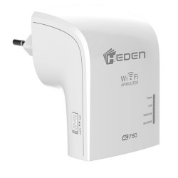 Répéteur Wifi AC750 dual band 2.4Ghz / 5GHz 2 ports RJ45 blanc