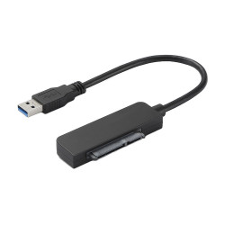 Adaptateur HDD/SSD 2.5" USB3.0 - SATA Noir