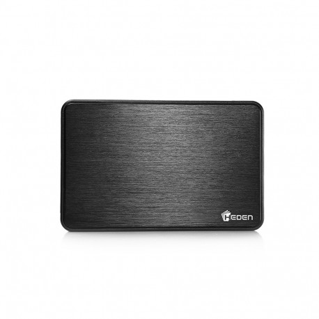 HEDEN Boitier externe 2.5" pour DD SATA - sortie USB 3.0 sans vis - Noir