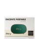 HALTERREGO Enceinte Bluetooth style rétro - Verte - Lecteur de carte micro SD, Aux in - Batterie rechargeable