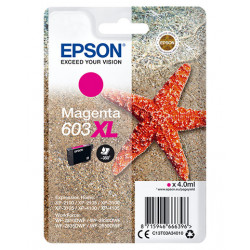 EPSON 603XL Etoile de Mer Cartouche Encre Magenta 4ml
