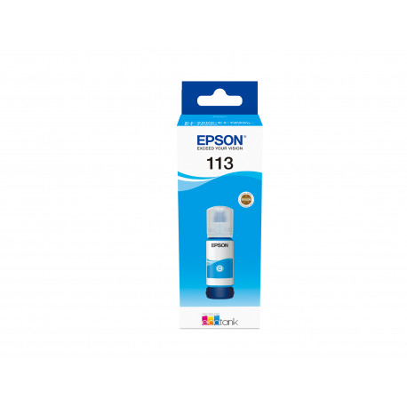 EPSON 113 Cyan Bouteille encre Ecotank 70ml