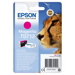 EPSON Guépard T0713 Encre DURABrite Ultra Magenta 5,5ml