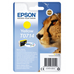 EPSON Guépard T0714 Encre DURABrite Ultra Jaune 5,5ml