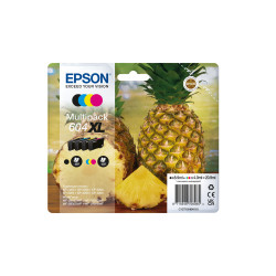 EPSON 604XL Ananas Multipack Encre N,C,M,J 1x8,9ml+3x4ml