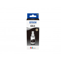 EPSON 664 Noir Bouteille Encre Ecotank 70ml