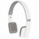 HALTERREGO Casque micro Swallow bluetooth et/ou filaire - Blanc