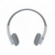 HALTERREGO Casque micro Swallow bluetooth et/ou filaire - Blanc