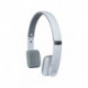 HALTERREGO Casque micro Swallow bluetooth et/ou filaire - Blanc