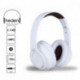 HALTERREGO Casque Pro Sound - Bluetooth / filaire - Fonction NFC - 4 haut-parleurs - Blanc