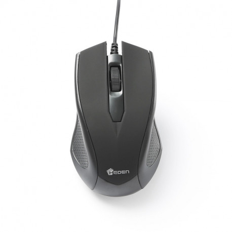 HEDEN Souris optique USB - 1200 DPI - Noir