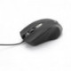 HEDEN Souris optique USB - 1200 DPI - Noir