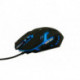 RebornLeague Souris gamer RL Eagle - 2400DPI - 6 boutons - multicolore - câble tissé 1.8m