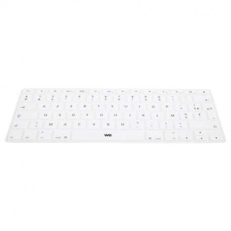 WE Clavier de protection pour Macbook Blanc - Compatible Macbook Air 13 Pro 13 Retina / Pro 15 Retina