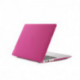 WE Coque de protection Rose pour Macbook Pro 13.3 - Plastique Mat - Léger et ergonomique