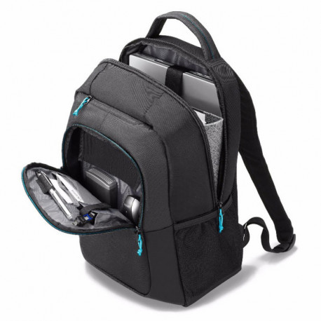 DICOTA D30575 Sac à dos Backpack Spin Pour PC 13" -15.6" + Compartiment Tablette 10.5" - 21.5L