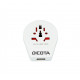 DICOTA D31282 - Adaptateur universel Pro et USB - Prise d'entrée Suisse, Italie, Australie, Chine, UK, US, UE