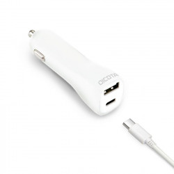 DICOTA D31469 - Adaptateur prise voiture - Câble USB-C + 7 accessoires de connexion