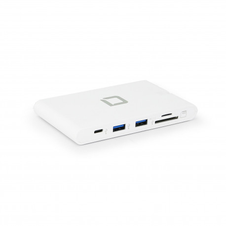 DICOTA D31729 - Station d'accueil portable - 9-en-1 USB-A USB-C - Plug and play - HDMI - VGA - RJ45