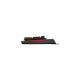 HP OMEN 1100 Clavier Noir voyant rouge - pieds réglable 2 positions - câble à protection nattée