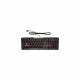 HP OMEN 1100 Clavier Noir voyant rouge - pieds réglable 2 positions - câble à protection nattée