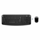 HP 300 - Kit souris sans fil + clavier sans fil - un seul récepteur pour clavier et souris