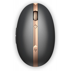 HP Spectre 700 - Souris rechargeable - Noir cuivré - témoin batterie faible - Autonomie jusqu'à 11 semaines